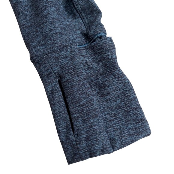 Lululemon Runderful Long Sleeve (Heathered Petrol Blue / Black) - Size 8 - Picture 5 of 9